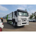 4x2 Sinotruk Howo 16m3 16cbm 12 tas Camion à ordures